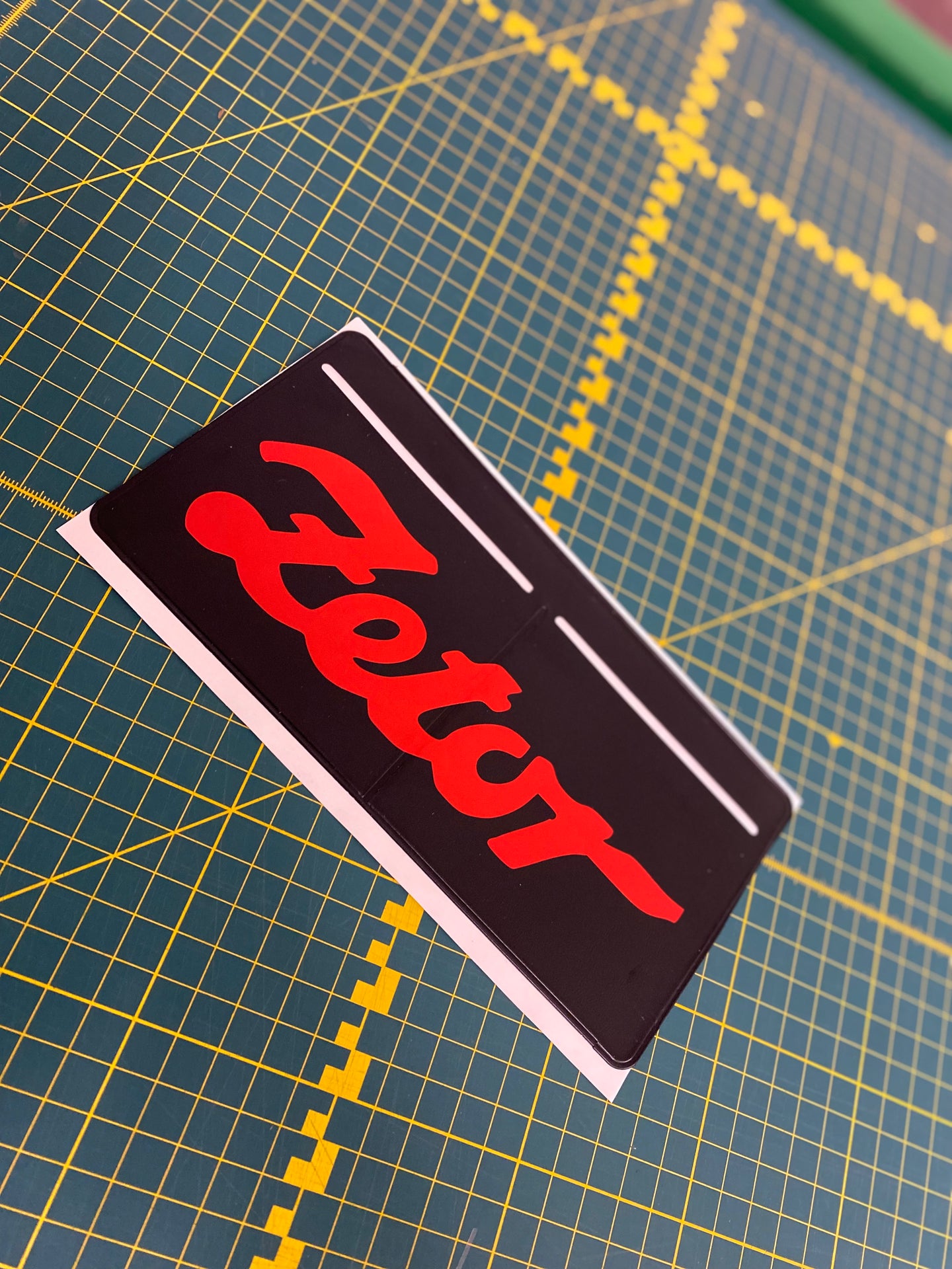 ZETOR Tax disc holder