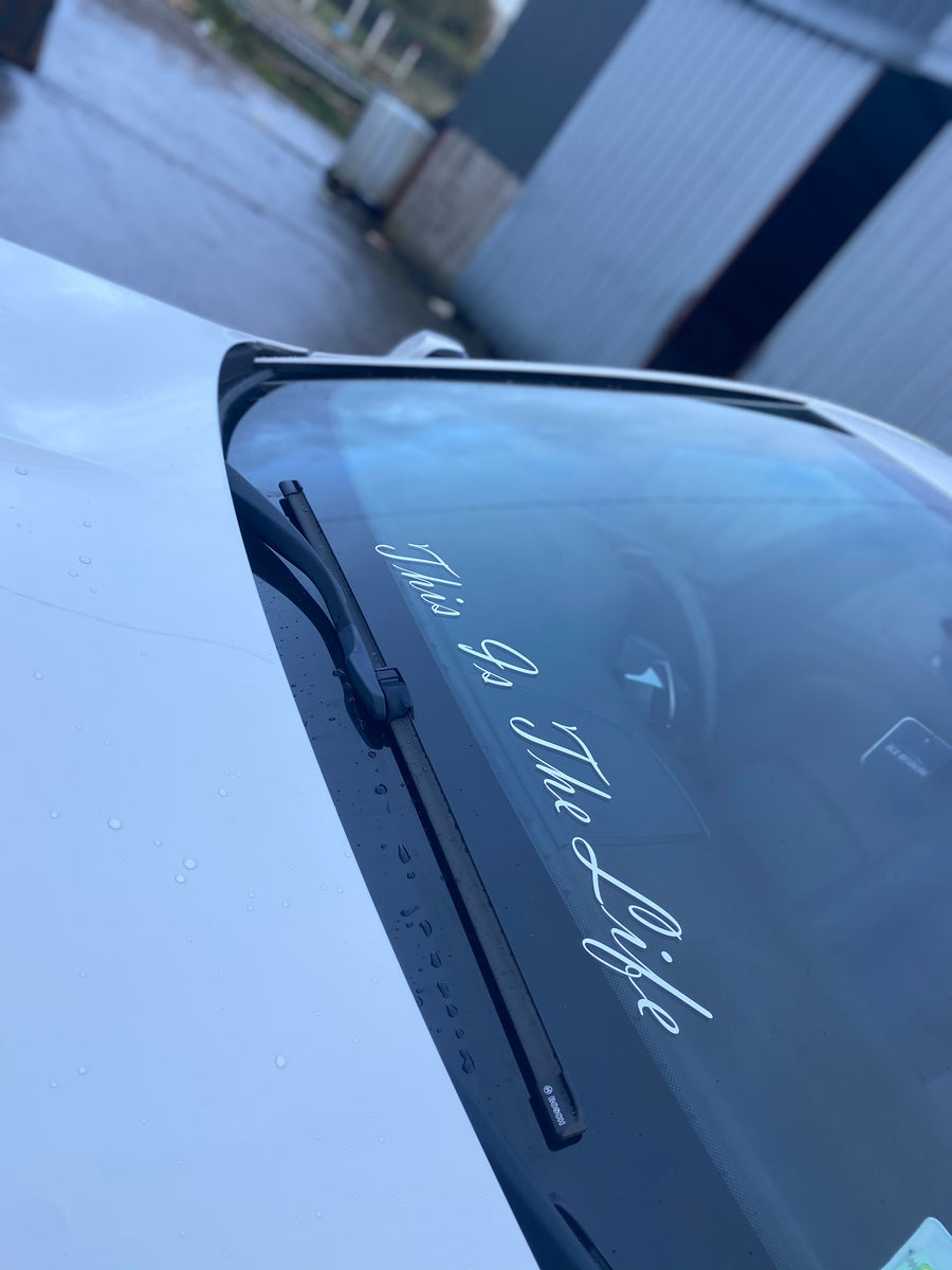 This Is The Life – Flatout Decals