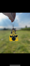 Load image into Gallery viewer, Cow tag keychain
