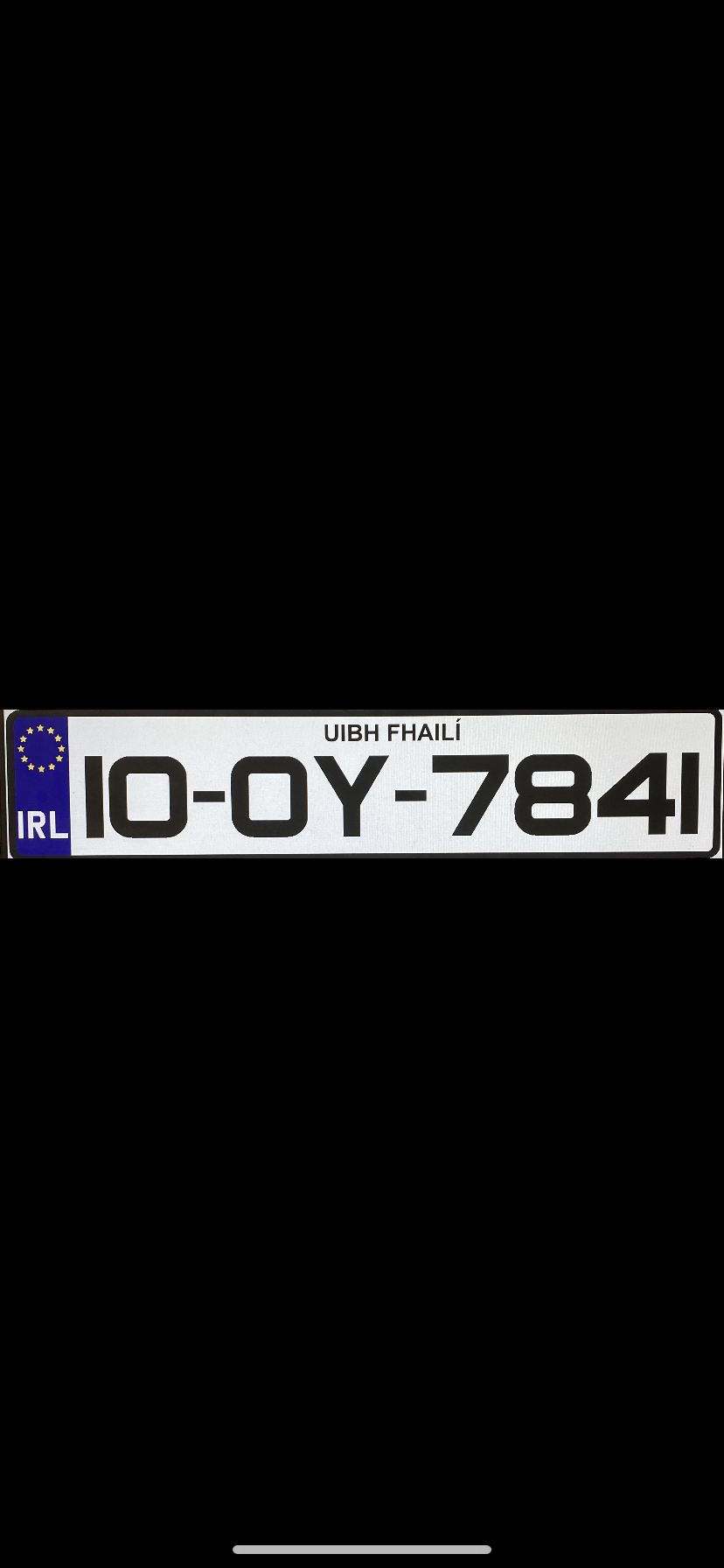 Flatout1 style number plates (2 plates )
