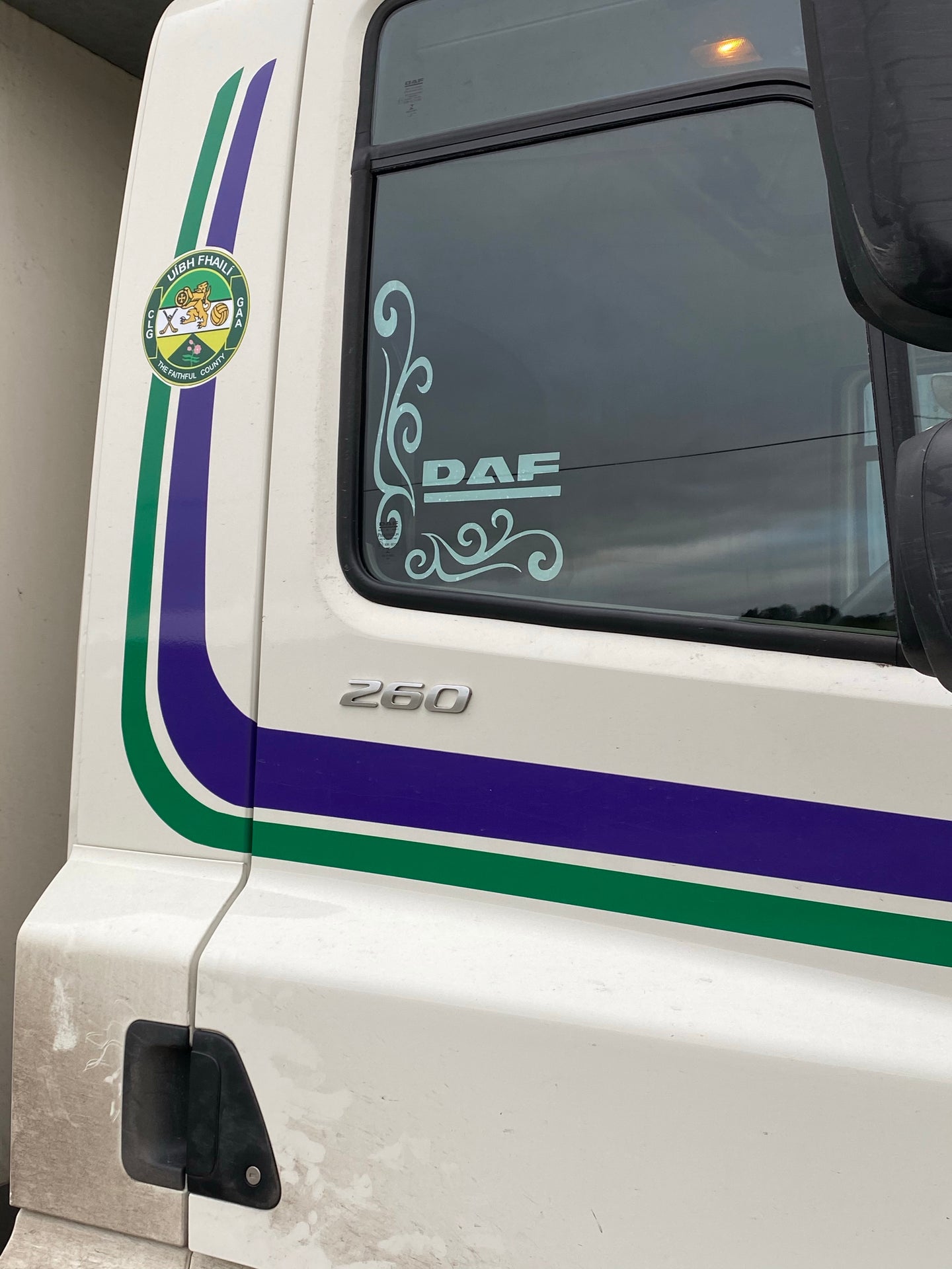 DAF Window swirls