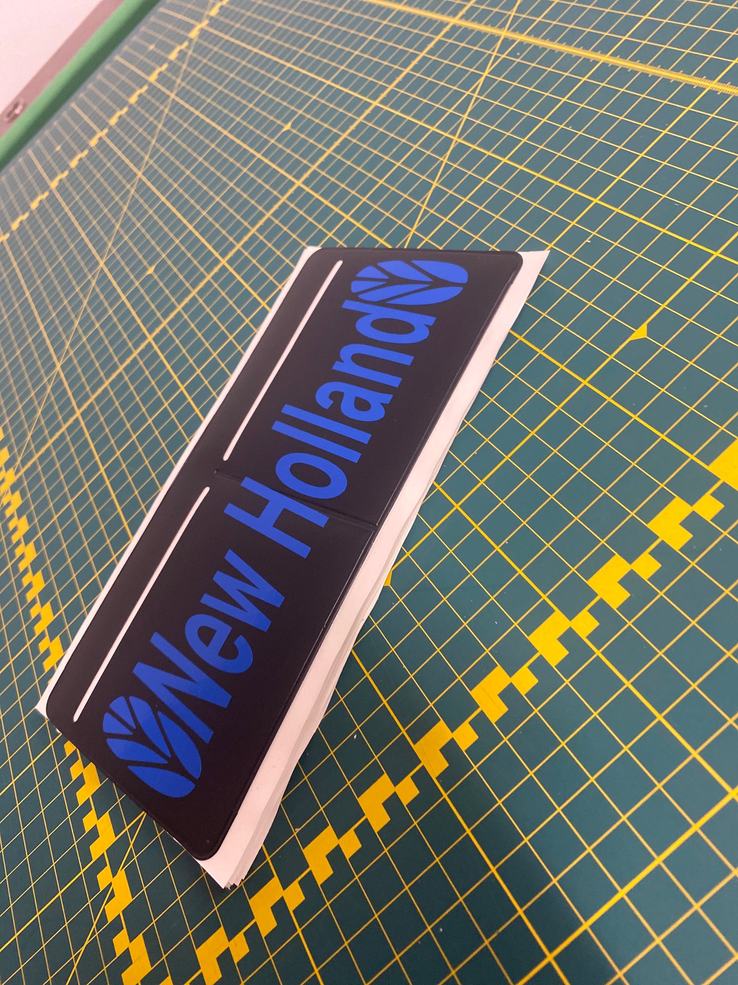 New Holland tax disc holder