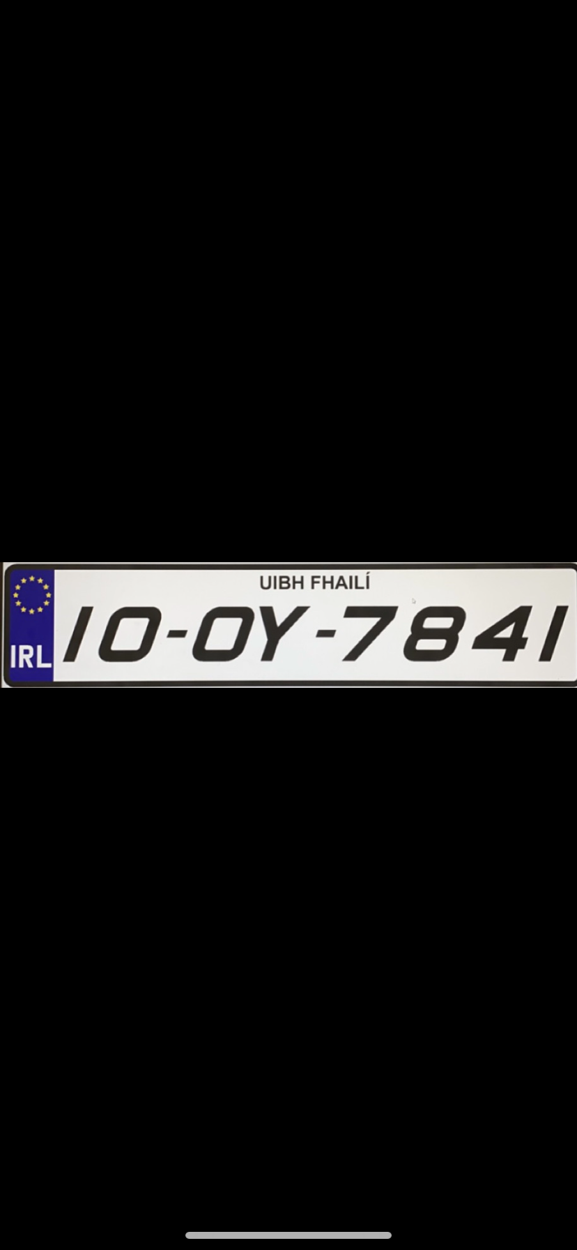 Flatout1 italic style plates (2 plates)